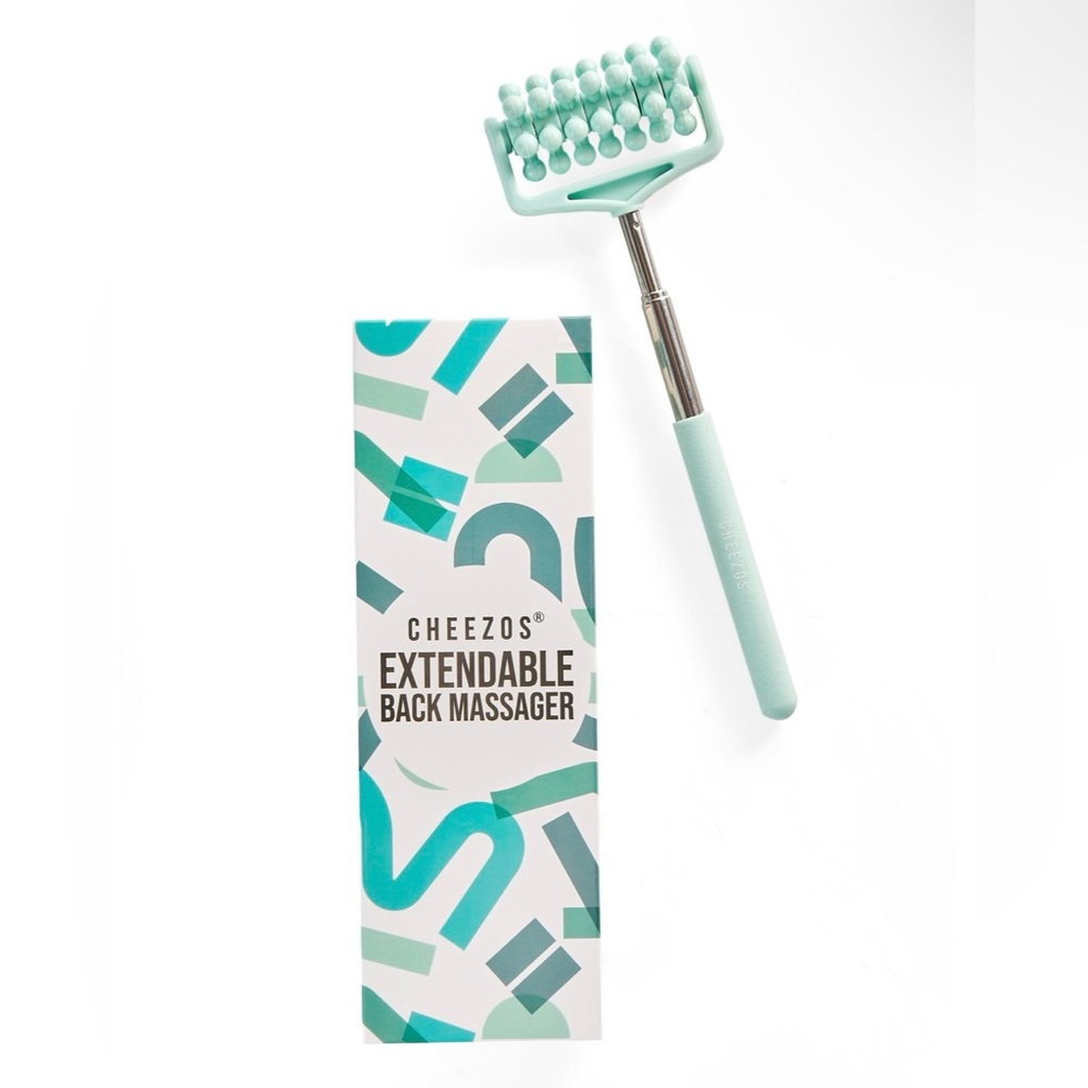Cheezo's Extendable Back Massager in Mint Green